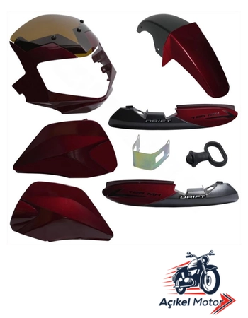 KAPORTA SET [KIRMIZI] MONDIAL DRIFT #65541